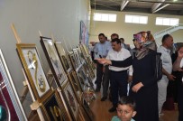 OKUMA YAZMA KURSU - Sincik Halk Eğitim Merkezinde Yılsonu Sergisi Açıldı