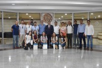 TÜRKIYE ODALAR VE BORSALAR BIRLIĞI - Yabancı Öğrencilerden MTSO'ya Ziyaret