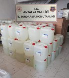 KAÇAK İÇKİ - Antalya'da 7 Ton Etil Alkol Ele Geçirildi