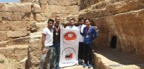 YERALTI ŞEHRİ - Aşçılar Zerzevan Kalesi'ni Gezdi