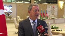 GÜRCİSTAN SAVUNMA BAKANI - Milli Savunma Bakanı Akar, Azerbaycan-Türkiye-Gürcistan Savunma Bakanları 7. Toplantısına Katıldı