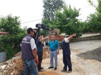 VEZIRHAN - Vezirhan'da Kanalizasyon Çalışmaları Devam Ediyor