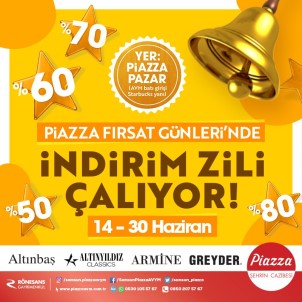 AVM'de İndirim Zili Çalıyor