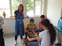 MUHARREM KıLıÇ - Çömlekçilik Mesleğini İlkokulda Öğreniyorlar