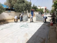 HıDıRBEYLI - Germencik Hıdırbeyli'de Üstyapı Parke Çalışmaları Tamamlandı