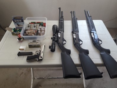 Isparta'da Silah Kaçakçılığı Operasyonu Açıklaması 2 Gözaltı