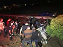 ACıPıNAR - Konya'da İki Otomobil Çarpıştı Açıklaması 5 Yaralı