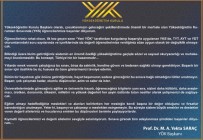 KONSEPT - YÖK Başkanı Saraç'tan Başarı Mesajı