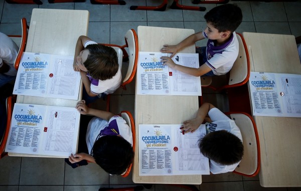 Öğrencilerin karne heyecanı!