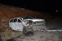 ŞERİT İHLALİ - Akseki'de Feci Kaza Açıklaması 5 Yaralı