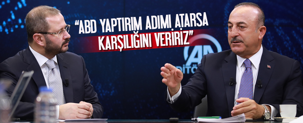 Çavuşoğlu: ABD yaptırım adımı atarsa, biz de karşılığını veririz