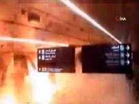 ROKETLİ SALDIRI - Havaalanı saldırısının görüntüleri ortaya çıktı