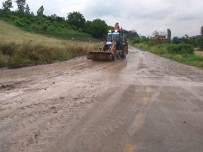 YAĞAN - İlkadım'da Ekipler Yağmur Sonrası Seferber Oldu