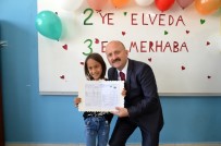 EĞİTİM DÖNEMİ - Karnelerini Vali Varol'un Elinden Aldılar