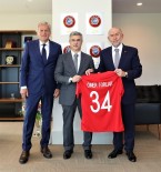 SERVET YARDıMCı - Rekabet Kurumu Başkanı Ömer Torlak'tan Başkan Özdemir'e Ziyaret