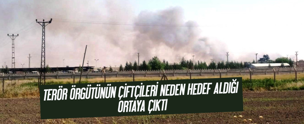 Terör örgütü çiftçileri hedef aldı