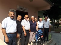 TÜRKİYE EMEKLİLER DERNEĞİ - TÜED, Tarsus'ta 10 Kişiye Tekerlekli Sandalye Dağıttı