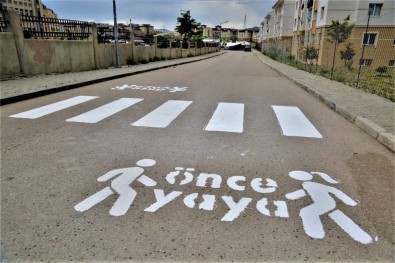 Tuşba'da 'Öncelik Hayatın, Öncelik Yayanın' Çizgi Çalışması