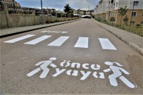 YANıLSAMA - Tuşba'da 'Öncelik Hayatın, Öncelik Yayanın' Çizgi Çalışması