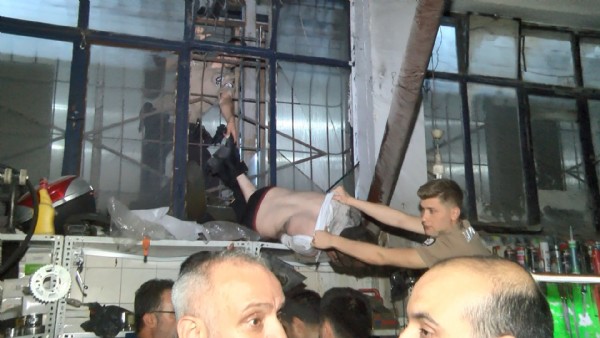 Hırsızın iş kazası...