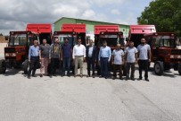 EYÜP AYTEKİN - Belediye Park Bahçeler Müdürlüğü Araç Filosunu Güçlendirdi