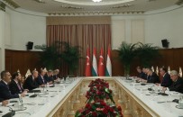 TACİKİSTAN CUMHURBAŞKANI - Cumhurbaşkanı Erdoğan Tacikistan'da