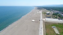 YıLDıZLı - (Özel) Çalışmalar Sona Geldi...Tamamlandığında Türkiye'nin En Uzun Plajı Olacak