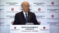 MILLIYETÇI HAREKET PARTISI - Bahçeli Açıklaması 'Zehirli Fikir Sahipleri Cevabı Alacak'