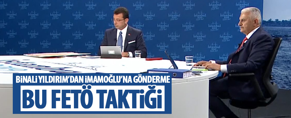 Binali Yıldırım'dan FETÖ çıkışı!