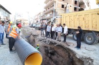 ZIRAAT BANKASı - Başkan Arı, Altyapı Çalışmalarını Denetledi