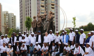 Çankaya'da Afrika Birliği Ülkeleri İçin 35 Fidan Dikildi