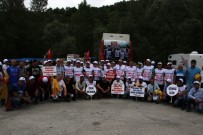 ÇEŞTEPE - Emek Ve Adalet Yürüyüşü Yedinci Günü Tamamladı