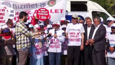 'Emek Ve Adalet Yürüyüşü'