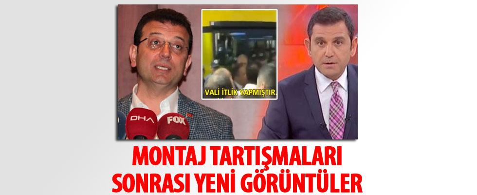 Montaj tartışmaları sonrası yeni görüntüler