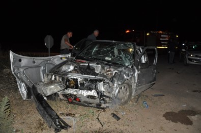 Sivas'ta Trafik Kazası Açıklaması 6 Yaralı