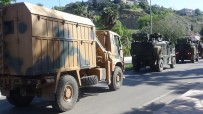 ZIRHLI ARAÇLAR - Suriye Sınırındaki Birliklere Asker Takviyesi