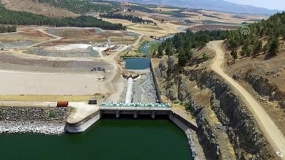 Tahtaköprü Barajı'nda Yükseltme Çalışmaları