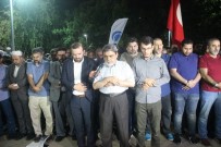 Beşiktaş'taki Mısır Konsolosluğu Önünde  Mursi İçin Gıyabi Cenaze Namazı