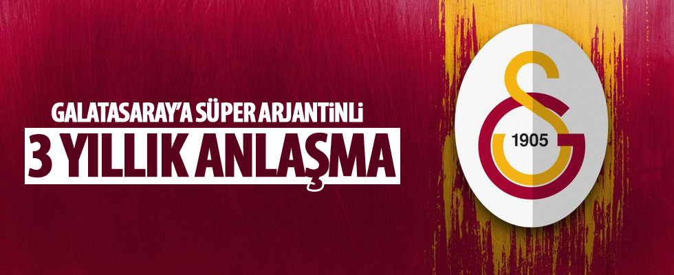 Galatasaray'da Arjantinli yıldıız!