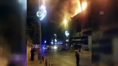 İstanbul'da İş Yeri Yangını