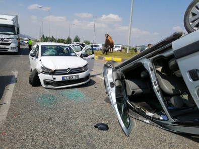 Kahramanmaraş'ta Trafik Kazası Açıklaması 5 Yaralı
