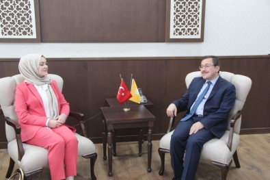 MİAD Kadın Kollarından Rektörü Kızılay'a Ziyaret