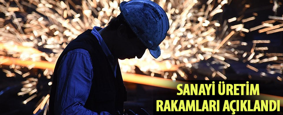 Sanayi üretimi azaldı