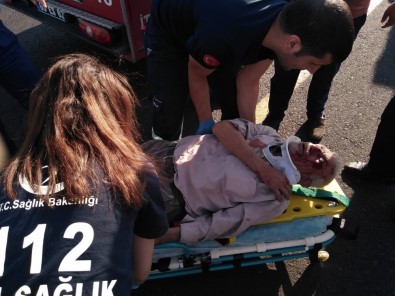 Siverek'te Trafik Kaza Açıklaması 1 Yaralı