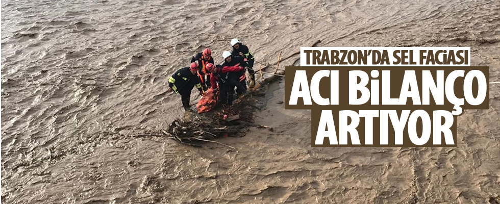 Trabzon'u sel vurdu!