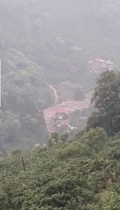 Trabzon'un Araklı İlçesinde HES Borusu Patladı Açıklaması 4 Kayıp