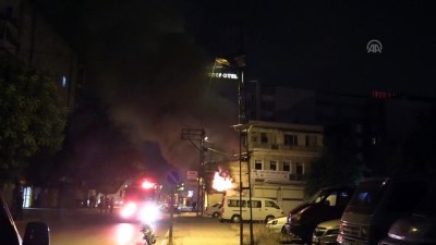 Adana'da İş Yerinde Yangın