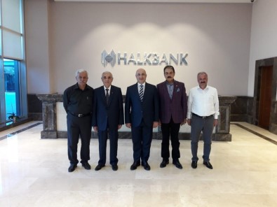 Evren'den Halk Bankası Genel Müdürü Arslan'a Ziyaret