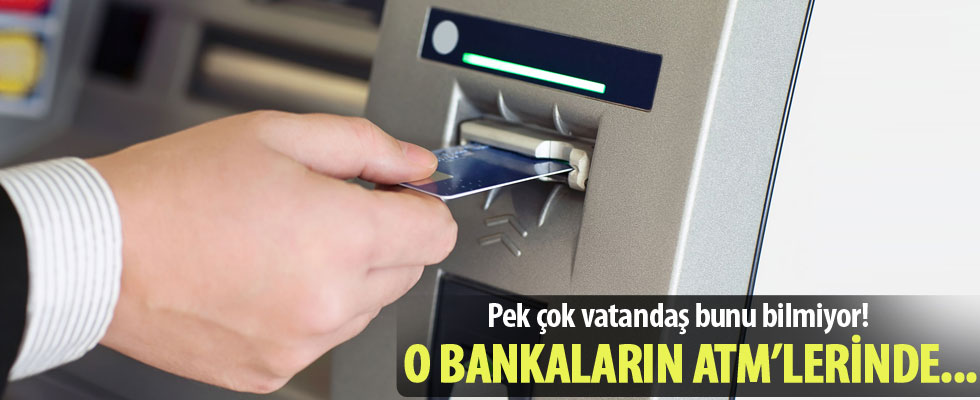 Kamu bankalarının ATM'lerdeki 'ortak'lığından vatandaş habersiz