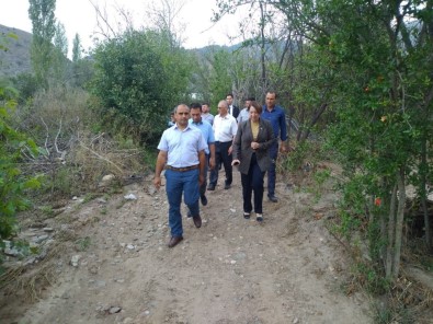 Milletvekili Günay Sarıcakaya'daki Afetzedelerle Görüştü
